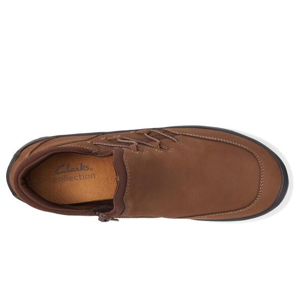 NWT Clarks Collection Women’s Fiana Bay Taupe Nubuck Ankle Boots Size 6M - Picture 4 of 6